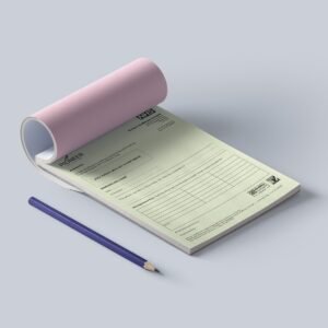 Libreta Papel Químico 50H